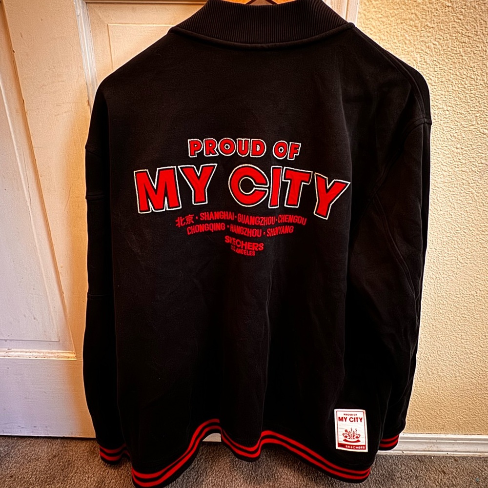 Proud of my City Sketchers bomber jacket